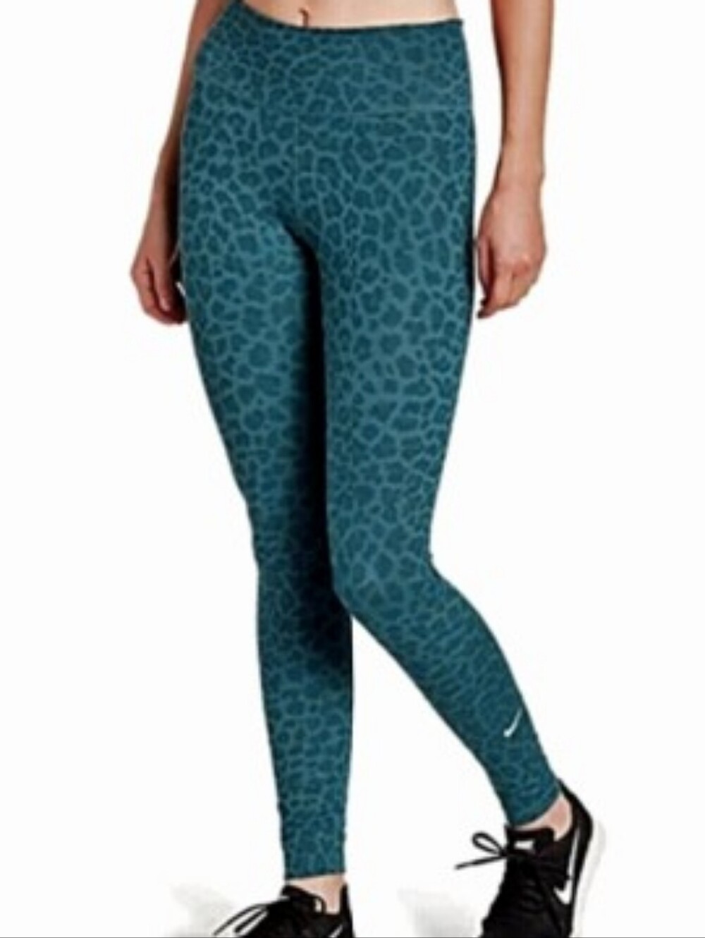 Nike Leopard Small Teal Leggings